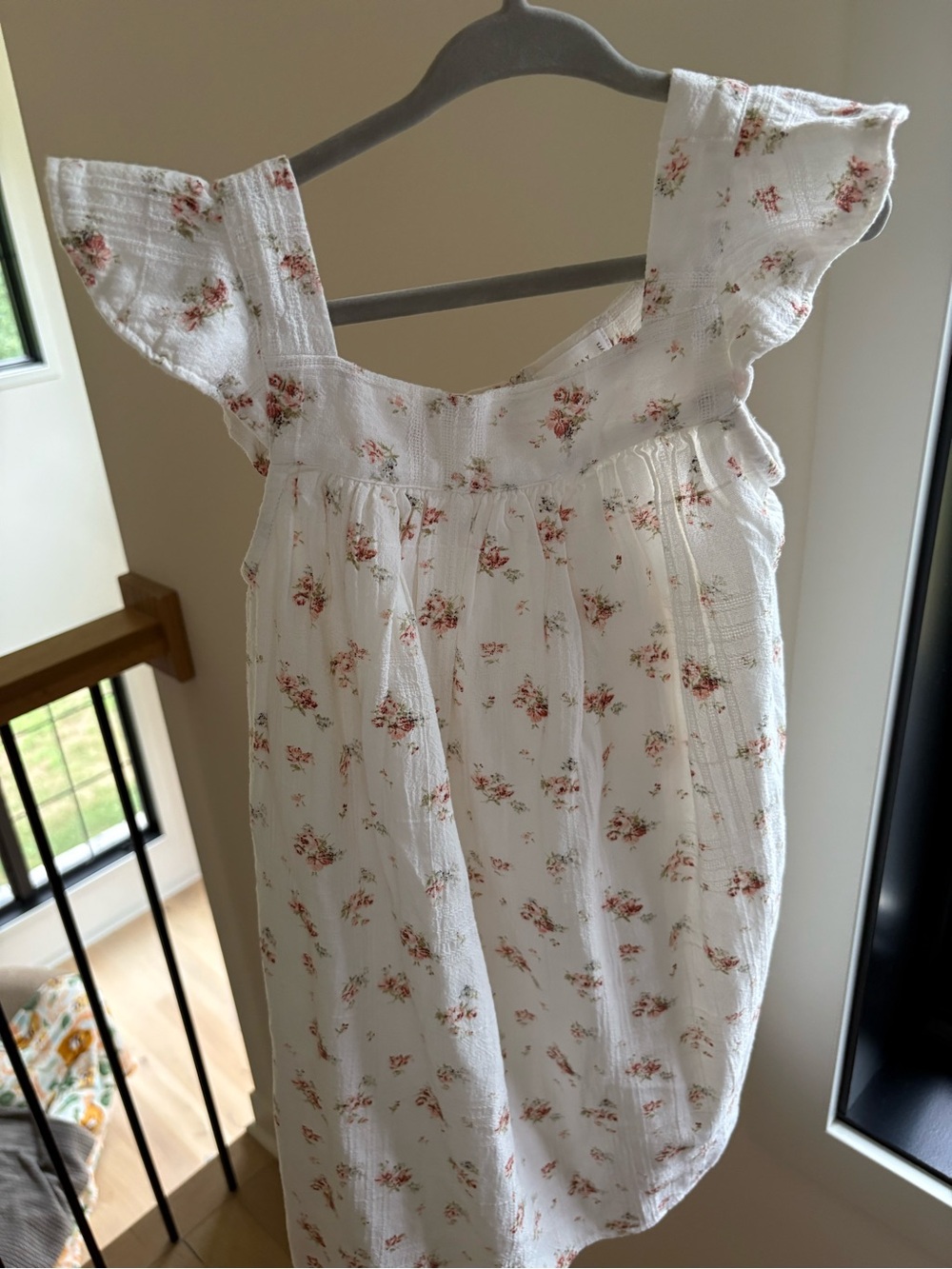 5Y Jamie Kay White Floral Dress